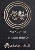 Suomen vahvimmat platina -sertifikaatti